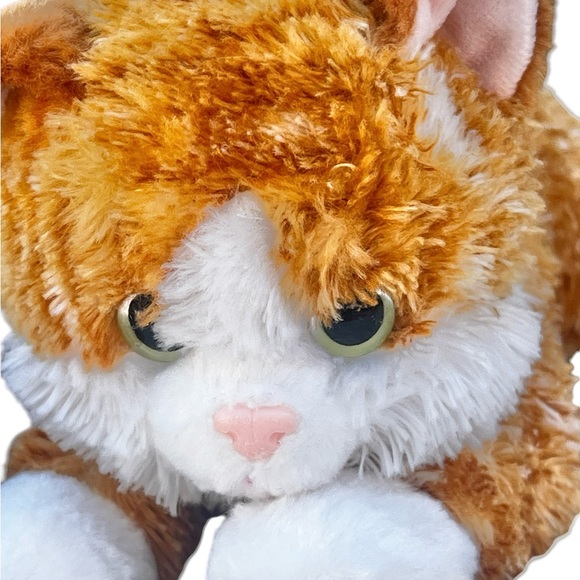 Two Aurora Flopsie Chester Cat & Realistic Cheetah Leopard Plush Lot of 2 - Picture 8 of 16